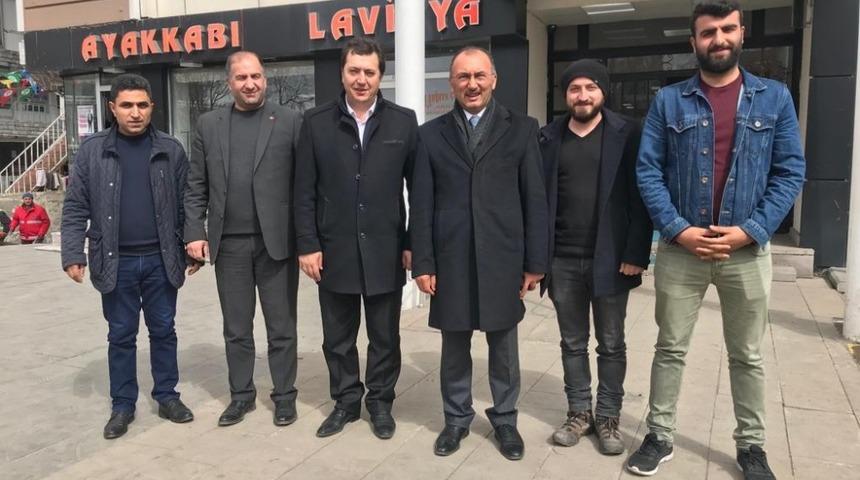 Erzurum İHA B&ouml;lge M&uuml;d&uuml;r&uuml; T&uuml;rkez&rsquo;den Başkan K&ouml;ksoy&rsquo;a ziyaret