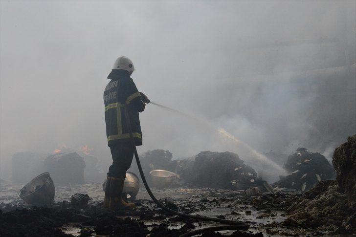 Şanlıurfa'da tekstil fabrikasında yangın  G2