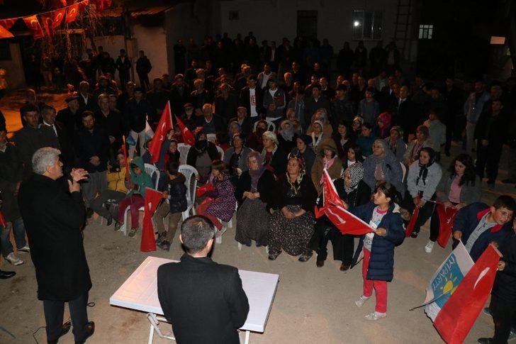 Ekinci, mahalle toplantılarında projelerini anlattı G1