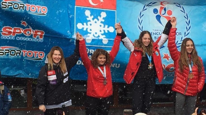 Snowboard Alpine Türkiye Şampiyonasında Kayseri Rüzgarı