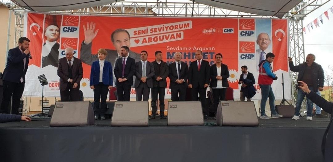 &lsquo;B&uuml;y&uuml;k Arguvan mitingi festival havasında ger&ccedil;ekleşti