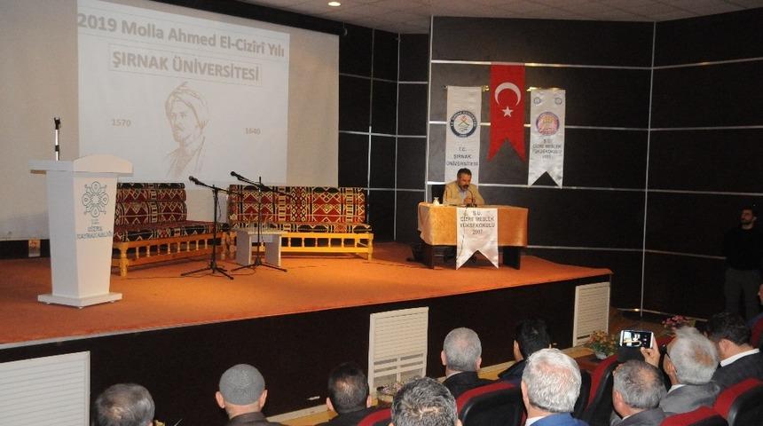 Cizre&rsquo;de Aşkın Piri: Ahmet El-Ciziri paneli