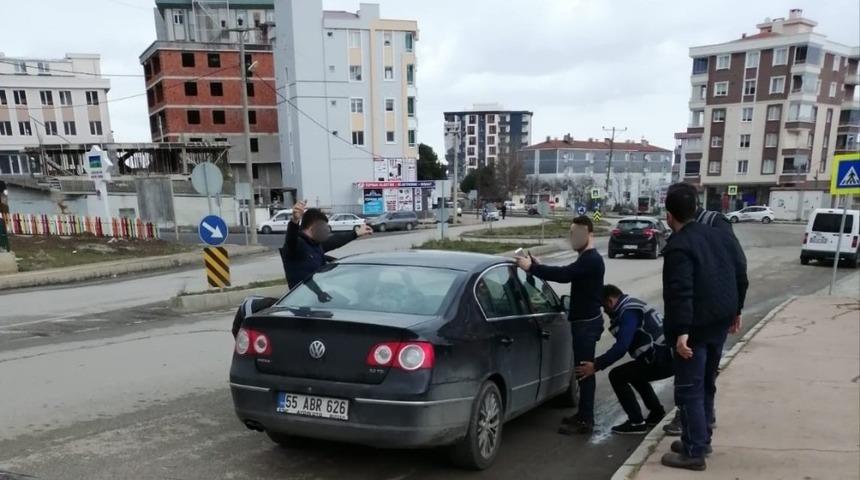 Samsun&rsquo;da asayiş uygulaması