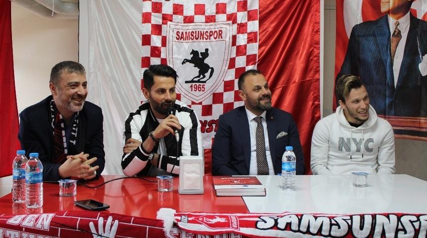 Samsunsporlu futbolcular, 10 okulda 5 bin &ouml;ğrenciyle buluştu