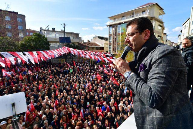 İmamoğlu: Bu şehrin damarlarına enjekte edilen partizanlık zehrini söküp atacağız