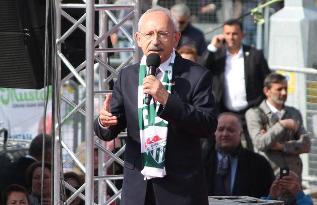 Kılıçdaroğlu ve Akşener'den Bursa'da ortak miting