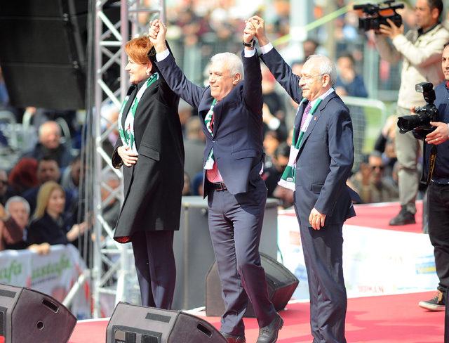 Kılıçdaroğlu ve Akşener'den Bursa'da ortak miting