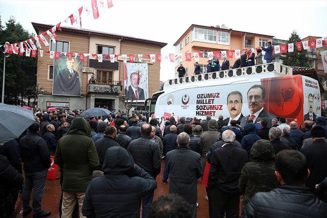 BBP Genel Başkanı Mustafa Destici Trabzon'da