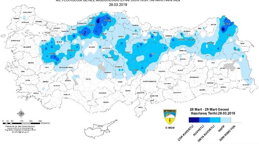 Bursalı &ccedil;ift&ccedil;ilere don ikazı