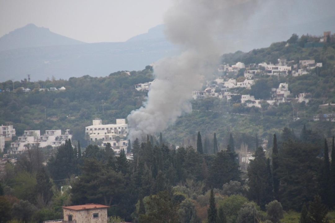 Muğla&rsquo;da korkutan yangın
