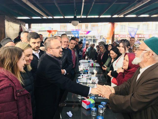 Yenice’de coşkulu AK Parti mitingi yapıldı