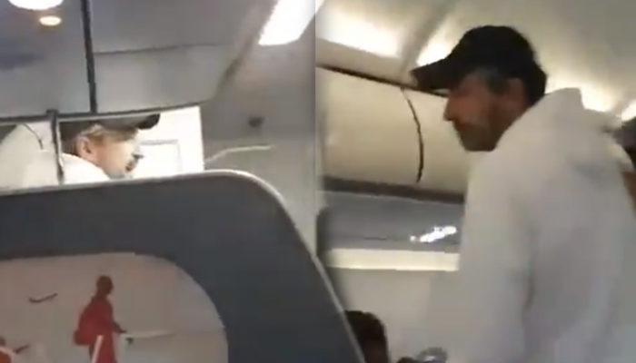 Erkan Petekkaya uçakta yolcularla tartışma yaşadı