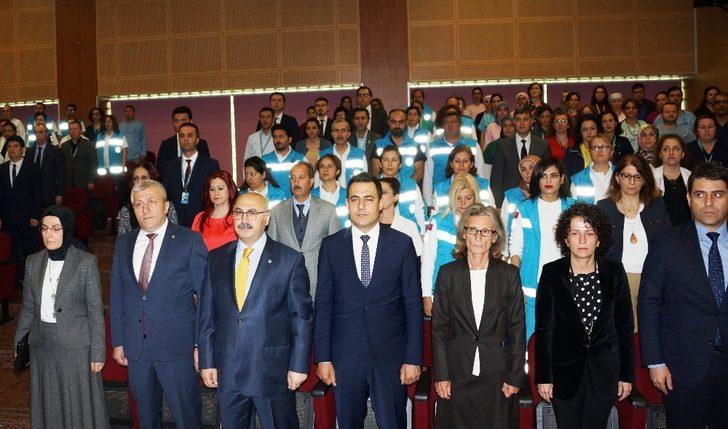 Evde sağlık personellerine teşekkür belgesi verildi G1