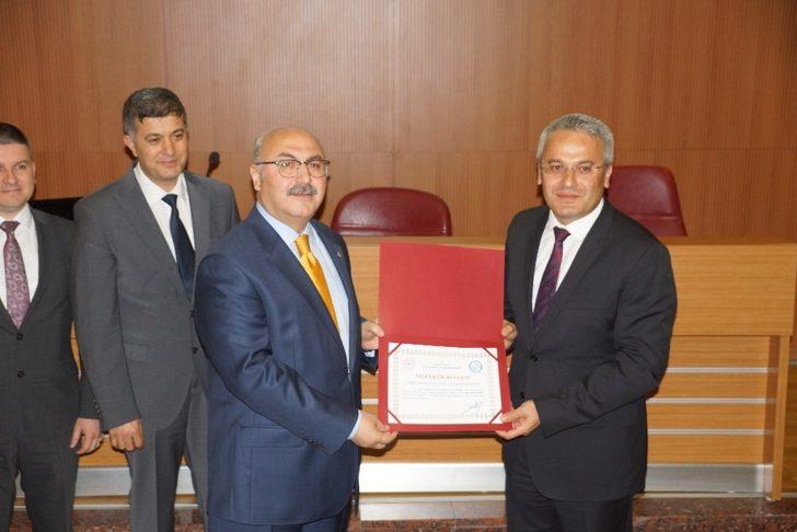 Evde sağlık personellerine teşekkür belgesi verildi G5