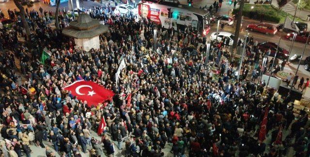 Haluk Alıcık büyük yürüyüşe tüm Nazilli halkını davet etti