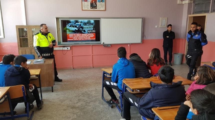 Iğdır&rsquo;da &ouml;ğrencilere trafik eğitimi