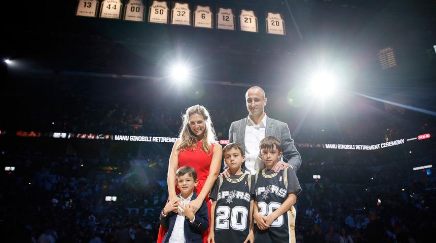  San Antonio Spurs'ten Manu Ginobili'ye galibiyetli veda