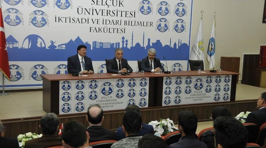 Vali Toprak, Sel&ccedil;uk&rsquo;ta Kariyer S&ouml;yleşisine katıldı