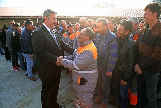 Başkan Palancıoğlu’ndan personele veda