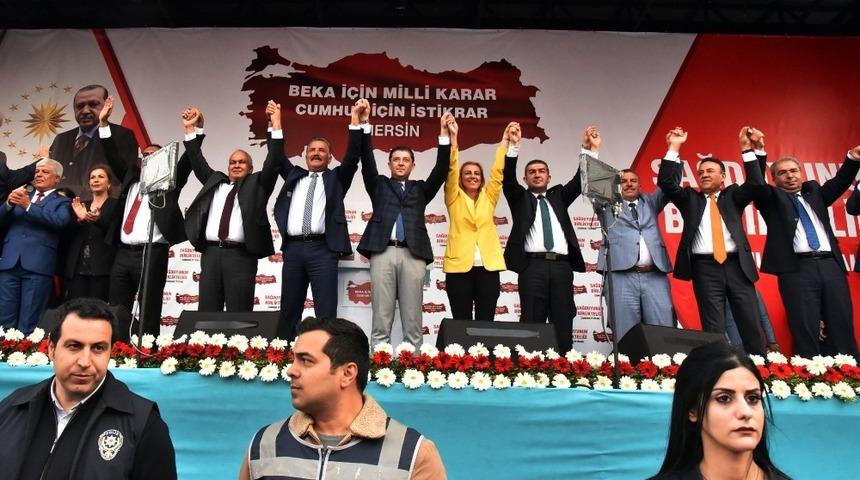 Tuna, Mersinlilere teşekk&uuml;r etti