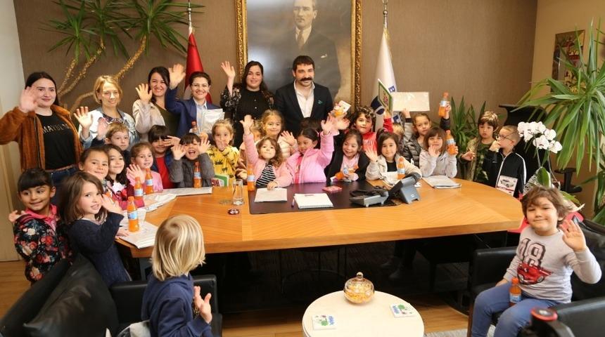 Öğrencilerden Bodrum Belediyesine ziyaret