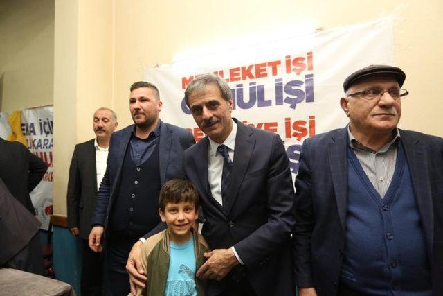 Başkan Alemdar, Arabacıalanı Mahallesi’nde projelerini anlattı