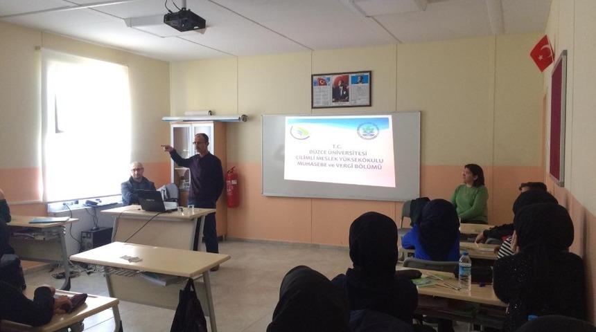 &Ccedil;ilimli MYO &ldquo;Kariyer G&uuml;nleri&rdquo; kapsamında &ouml;ğrencilerle buluşmaya devam ediyor