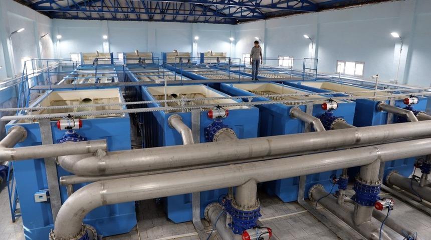 Derik i&ccedil;me suyu arıtma tesisi vatandaşın hizmetinde