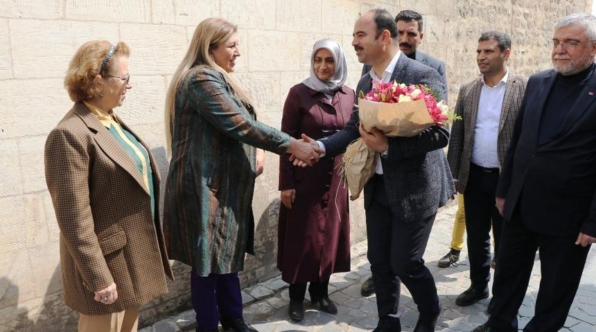 &Ccedil;ift&ccedil;i&rsquo;den kent konseyine ziyaret