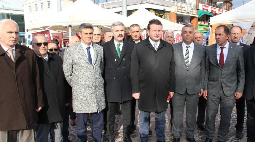 MHP’li Başkan adayı Bıyık için oy istediler