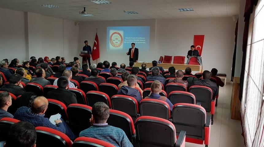 Se&ccedil;im g&ouml;revlileri bilgilendirildi