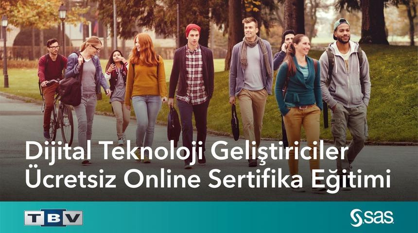 “Dijital Teknoloji Geliştiriciler” için SAS’tan ücretsiz online sertifika programı
