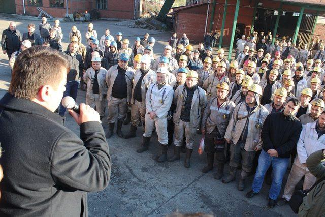 Yeşil; “Kararları madenciyle birlikte alacağız”