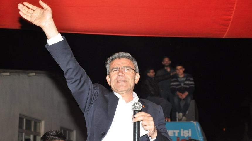 Başkan Adayı Nuri G&uuml;ler, Soğukkuyu ve &Ccedil;arşı Mahallesinde halkla buluştu