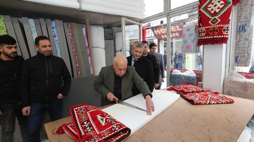 Esnaftan Tahmazoğlu’na sevgi seli