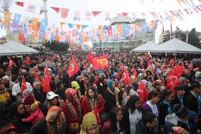 Develi’de Cumhur İttifakı Mitingine Yoğun İlgi