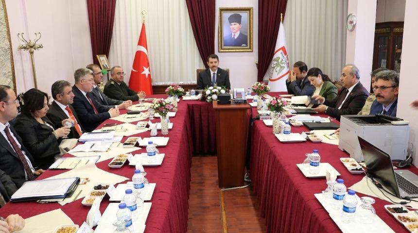 Sivas&rsquo;ta il se&ccedil;im g&uuml;venliği toplantısı yapıldı