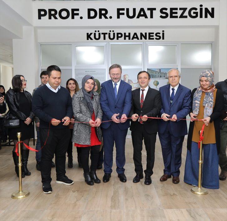 ERÜ’de Prof. Dr. Fuat Sezgin Kütüphanesinin Açılışı Yapıldı G1