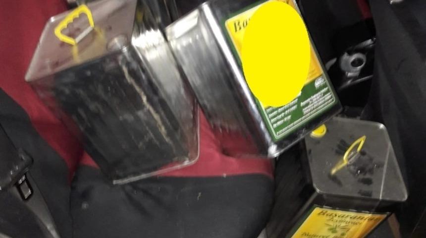 Zeytinyağı hırsızları yakalandı