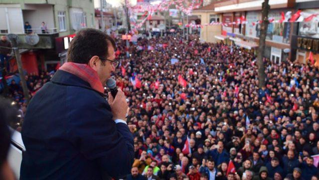 İmamoğlu Pendik ve Tuzla'da konuştu