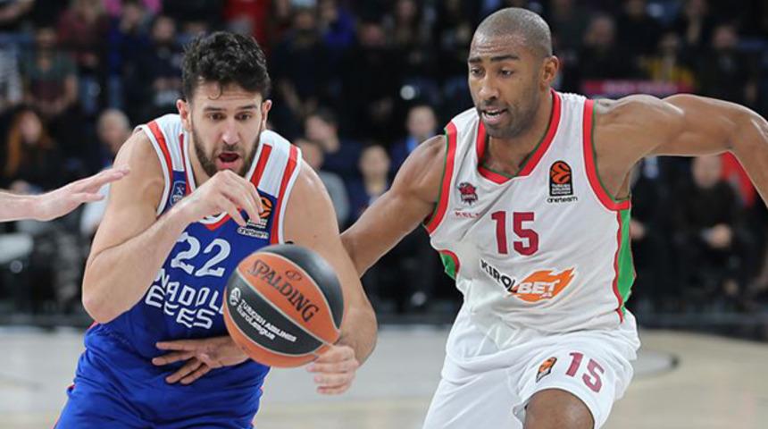 Anadolu Efes İspanya deplasmanında kazandı