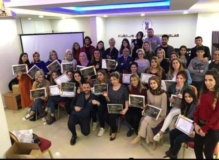 Kızıltepe’de bayan kuaförlere uygulamalı eğitim verildi G5