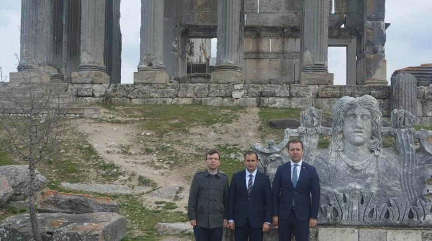 Kaymakamlar Antik Kent&rsquo;te buluştular