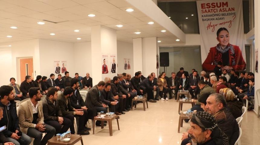 Aslan&rsquo;a Canbek Aşiretinden destek