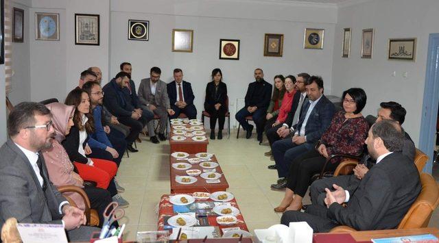 Rekt&ouml;r Alkan Bayat ve İskilip&rsquo;i ziyaret etti 1