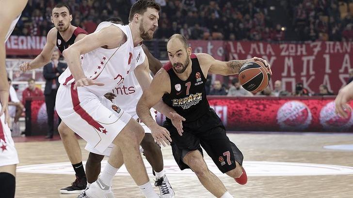 Olympiacos'ta Vassilis Spanoulis sezonu kapadı G2