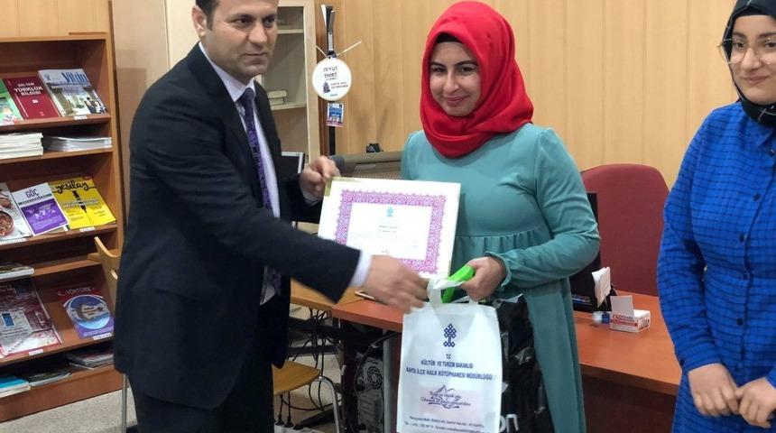 Kahta’da 55. kütüphane haftası kutlanıyor