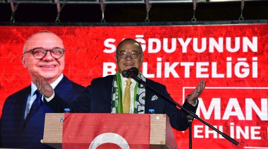 Cumhur İttifakının adayları Tevfikiye&rsquo;den seslendi