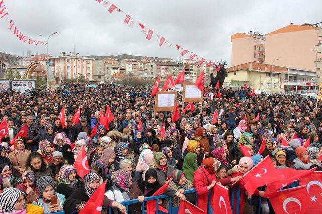 Taşçı’dan coşkulu miting