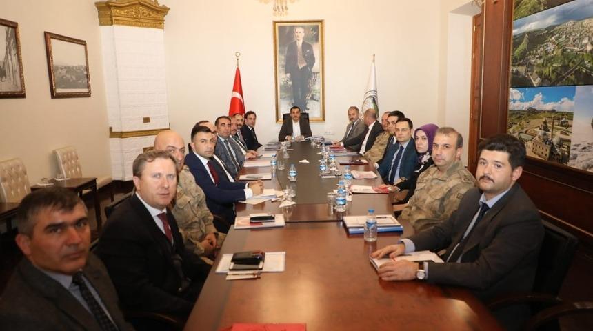 Kars’ta seçim güvenliği toplantısı yapıldı